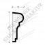 Fassadenprofil 75/29mm